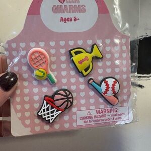 Sports-Themed Kids Charms Set